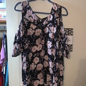 Torrid cold shoulder blouse